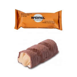 Wana Waffand'Cream - Barretta Proteica Cacao e Nocciole/Caramello Salato - 43 g