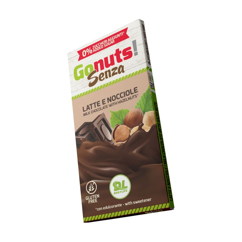 Daily Life Gonuts! Senza - Cioccolato Latte e Nocciole