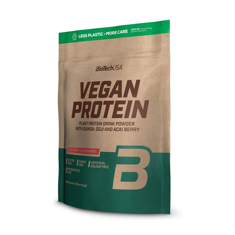 BioTech USA Vegan Protein - Frutti di Bosco - 2 kg