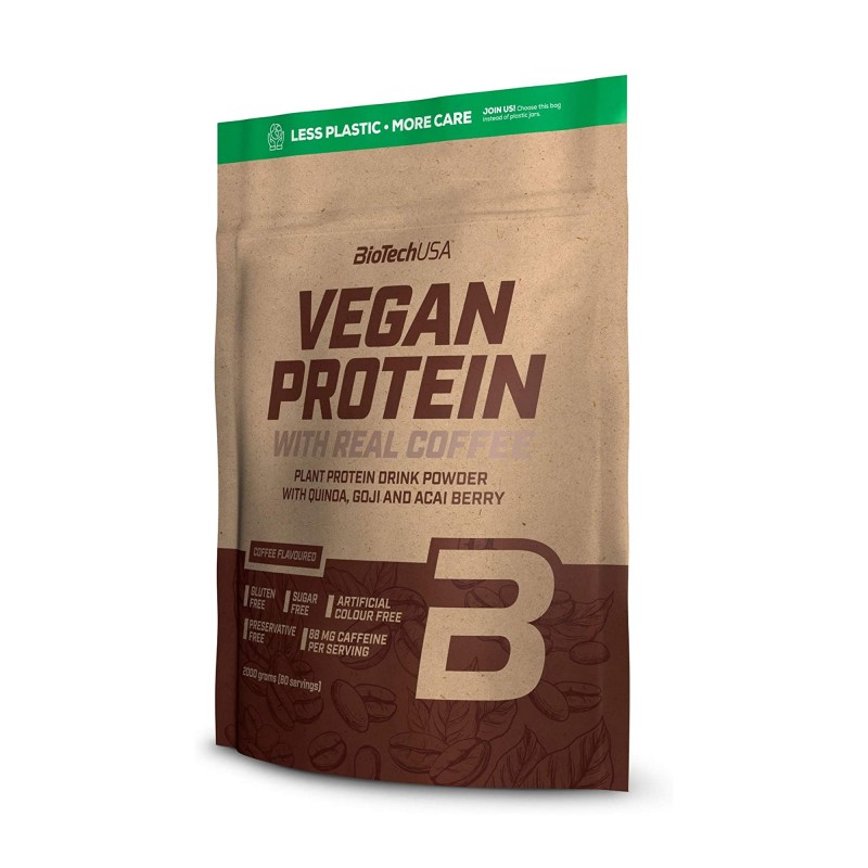 BioTech USA Vegan Protein - Caffè - 2 kg