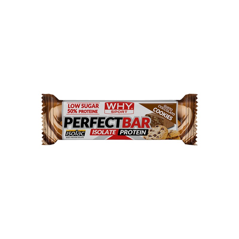 Why Sport - Perfect Bar - Cioccolato e Cookies - 50 g